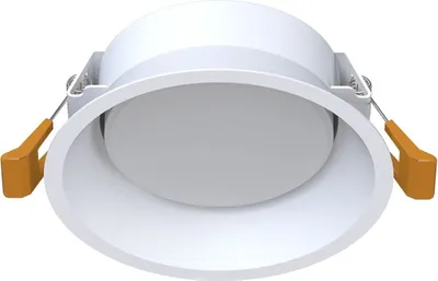 Immagine prodotto di Faretto da incasso in metallo bianco GX53 rotondo