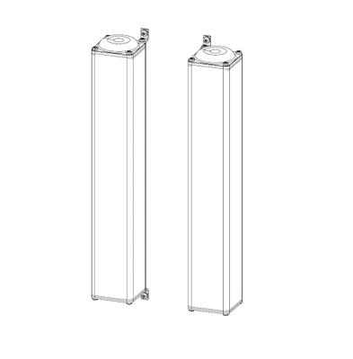 Productafbeelding van Sharp SP-RM3, Kabel, 20 Watt, 80 - 20000 Hz, 8 ohm, Zwart