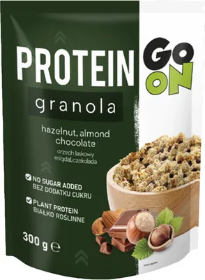 A product package for granola.