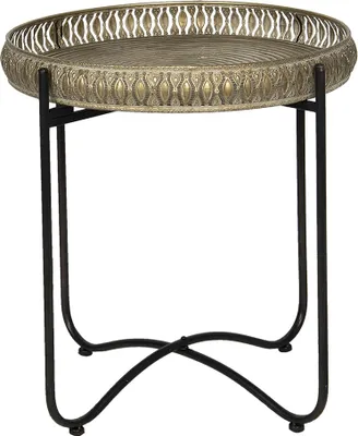 Produktbild von Clayre & Eef Beistelltisch Ø 49x52 cm Kupferfarbig Eisen
