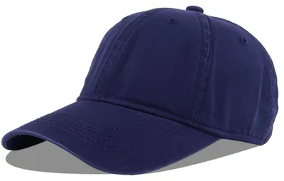 Productafbeelding van Baseballpet, 100% katoen, verstelbaar, marineblauw, uni