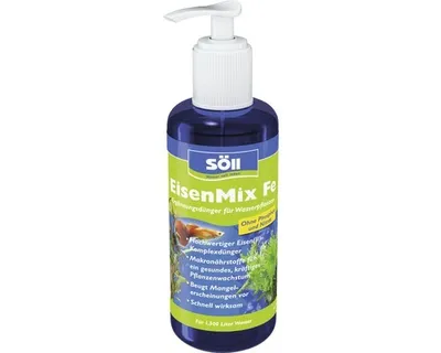 Produktbild von Söll 250 ml Aquariendünger EisenMix FE für 1500 Liter