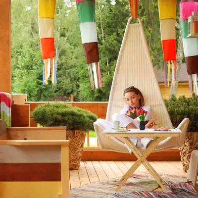 Produktbild von Relaxdays Klapptisch höhenverstellbar, Bambus & MDF, HBT 70x105x50 cm, Esstisch in Küche, Wohnzimmer, Balkon, natur/weiß