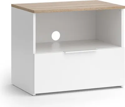 Obrázek produktu pro Nízký nábytek pod televizi Vicco Wido Bílá/Sonoma 60 x 50 cm se zásuvkou, Model 56265