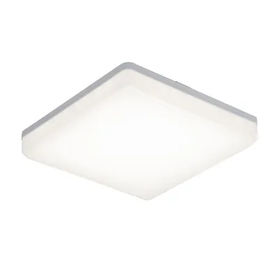 Image de Plafonnier LED, blanc, IP44, L 20 cm