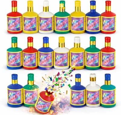 Produktbild von 20x Party Schampus Popper für Silvester & Feiern Jugendfeuerwerk