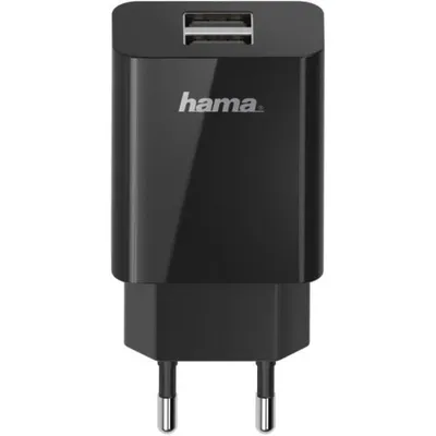 Produktbild von Hama 00200014, Drinnen, AC, 5 V, 2,1 A, Schwarz