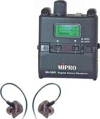 Obrázek produktu pro Digitální stereofonní kapesní přijímač Mipro MI-58R