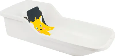 Image de Hamax luges - Baby Bob, luge pour bébé, blanc