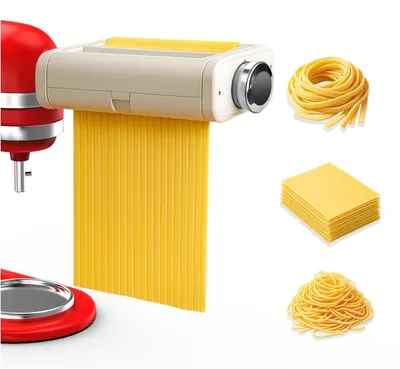 Productafbeelding van Nudelaccessoire voor KitchenAid – Pastamachine, spaghetti-snijder en fettuccine-accessoire