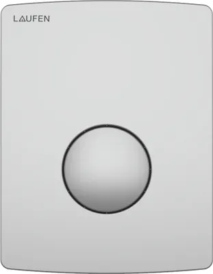 Produktbild von LAUFEN AU109 INEO Betätigungsplatte, für Urinal, vandalensicherer Einbau, 126x17x162mm, H9091090070001