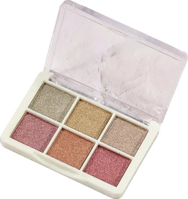 Produktbild von 1 Set Nagel-Festpulver, 6 Farben, leuchtend, DIY-Nagel, glänzendes Nagelpigmentpulver, Spiegel-Nagel-Glitzerpulver, UV-Gel-Nagellack, Pigment, Nagelkunst-Dekorationen, Zubehör