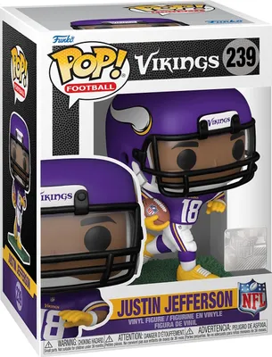 Produktbild von NFL Vikings - Justin Jefferson 239  - Funko Pop! Vinyl Figur