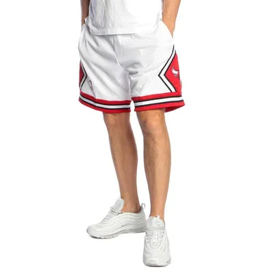 Obrázek produktu pro Pánské kraťasy Mitchell & Ness shorts Chicago Bulls white Swingman Shorts - XL