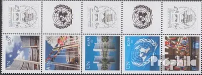 Produktbild von Briefmarken UNO - Wien 2007 Mi 497Zf-501Zf Zehnerblock (kompl.Ausg.) postfrisch Grußmarken