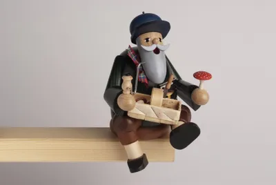 Produktbild von Pilzsucher - Kantenhocker (14cm) Räuchermann von KWO