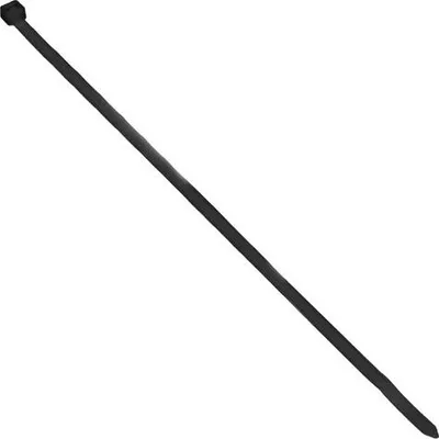 Immagine prodotto di Fascette, nere, resistenti ai raggi UV, larghezza 4,8 mm, lunghezza 300 mm, 25 pezzi.