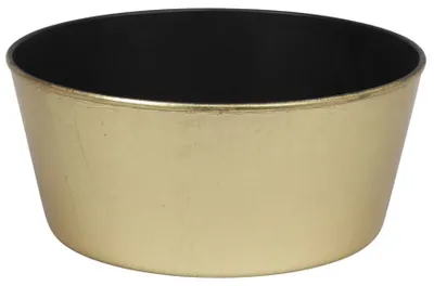 Produktbild von Othmar Decorations Pflanzentopf - Kunststoff - gold - 24 x 10 cm