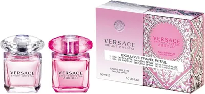 Produktbild von Versace Gift Set 30ml Bright Crystal EDT + 30ml Bright Crystal Absolu EDP