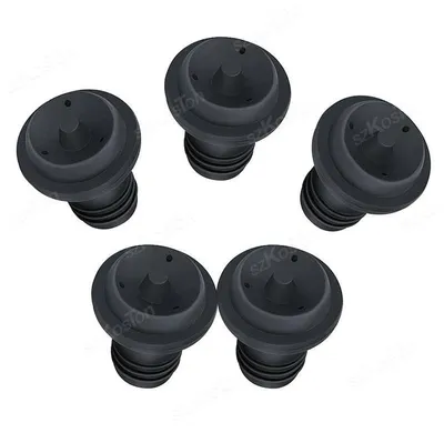Image de Bouchon à vin, fermeture sous vide, modèle réutilisable, lot de 5