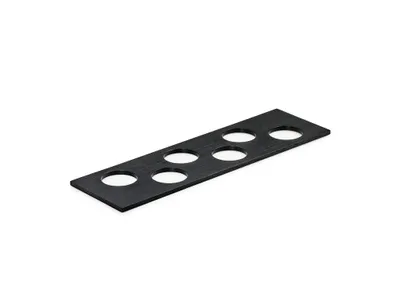 Produktbild von Modify Gewürzdoseneinsatz B 137,5 x T 472 x H 8 mm, Esche schwarz / Besteckeinsatz Holz