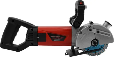 Produktbild von Elektrischer Mauerschlitzer Betonschneider - 125 mm Trennsäge - 2800 W - 7000 U/min - 36 mm Schnitttiefe - 5 Trennscheiben - Schwarz