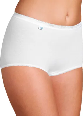 Produktbild von Sloggi Damen Unterhose Basic+ Maxi , 4-Pack, 42, Weiß