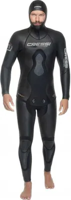Produktbild von Cressi Ricciola Speerfischen-neoprenanzug 7/5 Mm Schwarz S Schwarz S