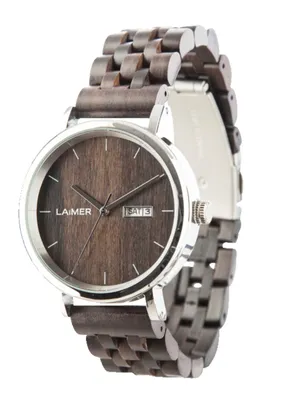 Produktbild von LAiMER Uhr Herren 0063 Raúl Sandelholz, Edelstahl, Automatik