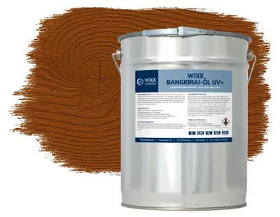 Produktbild von Wixx Bangkirai-Öl UV+ - Dunkle Eiche - 10L