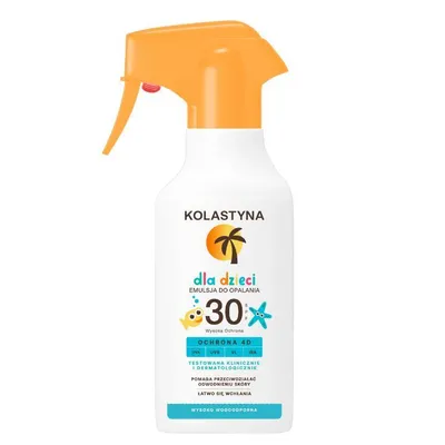 Immagine prodotto di KOLASTYNA Spray solare per bambini Emulsione Facile assorbimento SPF30 150 ml