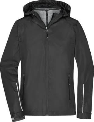 Produktbild von Ladies' 3-in-1-Jacket black/black, Gr. XL