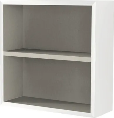Produktbild von Hängeschrank ohne Tür Baden Haus Breite 40 cm weiß hochglanz fertig montiert