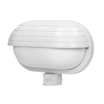 Produktbild von Gartenleuchte mit Bewegungssensor MUSAM E27 Weiß IP44 LF-1/W