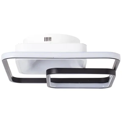 Produktbild von BRILLIANT Cava LED Deckenleuchte 40x40cm CCT weiß/schwarz G99384/75