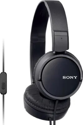 Obrázok produktu pre Sony MDR-ZX110AP, Kábel, 12 - 22000 Hz, Hovor / hudba, 120 g, Slúchadlá s mikrofónom, Čierna