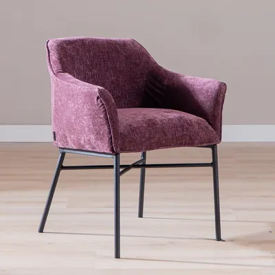 Produktbild von Bronx71 Esszimmerstuhl Nubo Chenille Lila