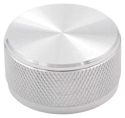 Aluminium-Knopf 34x17 mm für Audio-Geräte, Präzisionsregler
