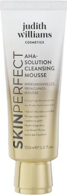 Produktbild von Judith Williams Cosmetics - SkinPerfect AHA Solution Cleansing Mousse , 150 ml