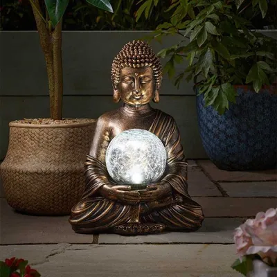 Image de Lampe bouddhique solaire Smart-Solar