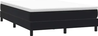 Produktbild von vidaXL Boxspringbett ohne Matratze Schwarz 140x220 cm Samt
