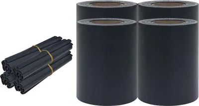 Produktbild von vidaXL Garten-Sichtschutz 4 Stk. PVC 35x0,19 m Matt-Dunkelgrau