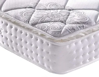 Produktbild von Vesgantti Matratze 120x190 7-Zonen Federkernmatratze Mittelfeste Orthopädischem Taschenfederkernmatratze (H4, Pillow-top 27cm)