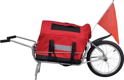 Zdjęcie produktu dla Przyczepka rowerowa monocykl z torbą