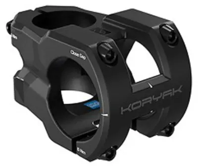 Image de Potence Koryak, noir, alu, 31,8mm, 0° degré, 60mm