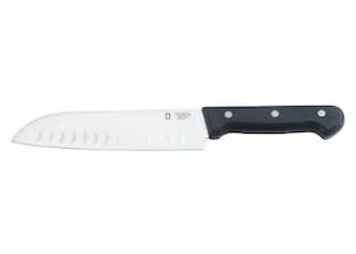 Produktbild von METRO PROFESSIONAL Santokumesser, 18 cm, Edelstahl, schwarz, Art. AAA0000158219