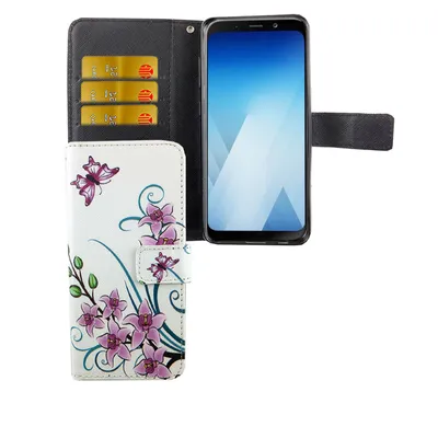 Zdjęcie produktu dla Etui na telefon komórkowy Samsung Galaxy A8 2018 Kwiat lotosu