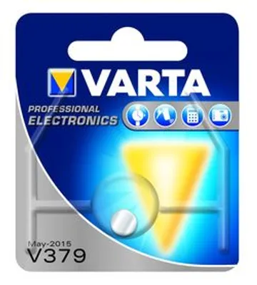 Produktbild von Gombíková batéria VARTA Electronics V379 (SR63) strieborná