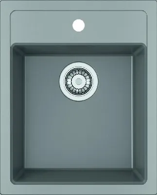 Produktbild von Franke Sirius - Tectonite Spülbecken SID 610-40, 430x530 mm, grau 114.0503.044