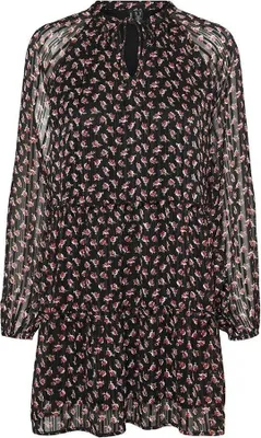 Produktbild von Vero Moda Sofia Langarmkleid Schwarz M Damen Schwarz M